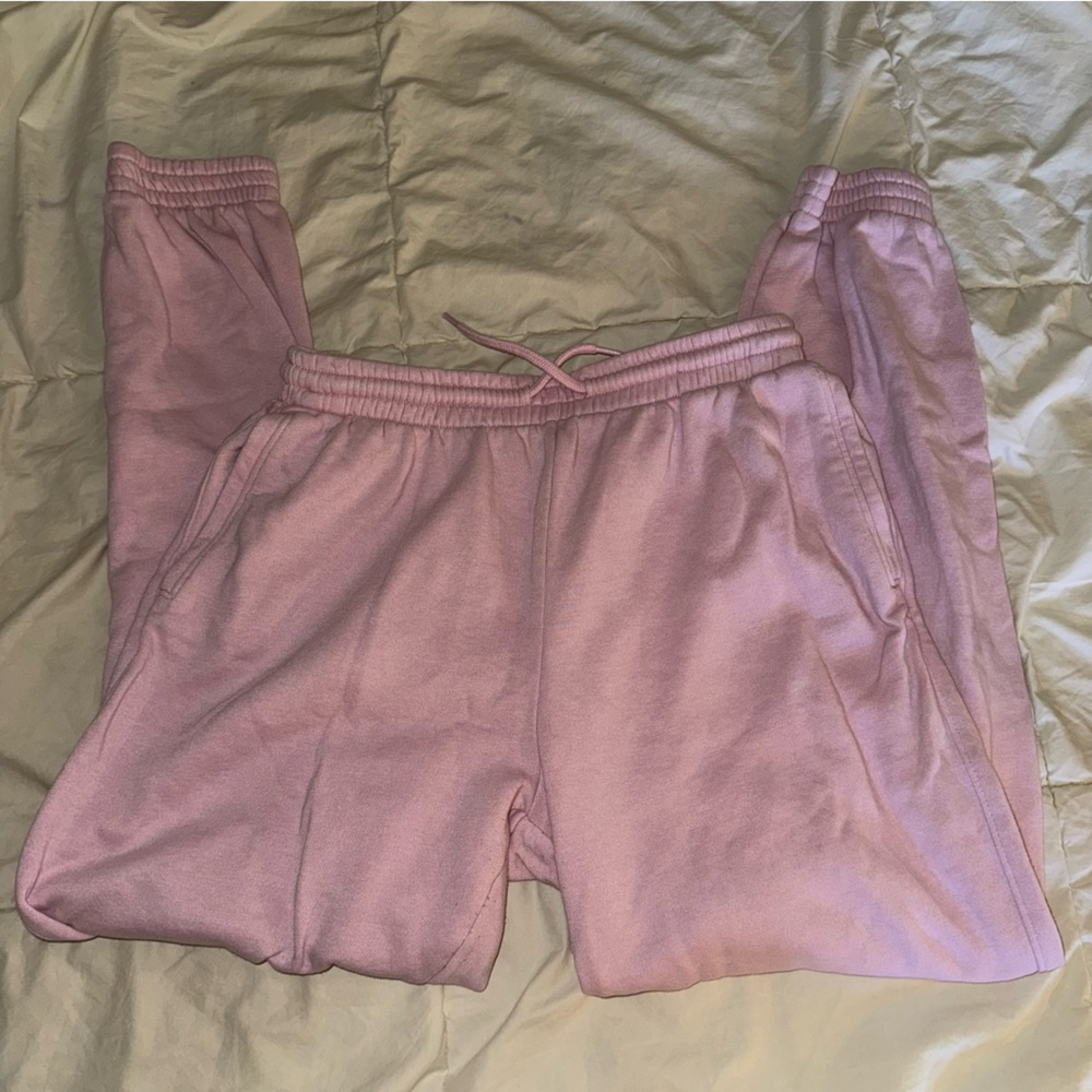 Pink H&M sweat pants